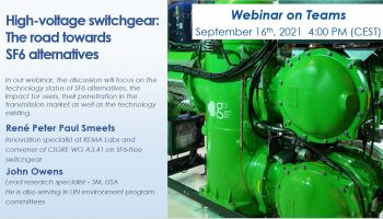 High-voltage switchgear: The road towards SF6 alternatives