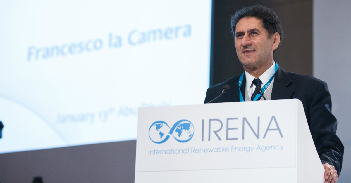 Interview with Francesco La Camera, IRENA’s Director-General