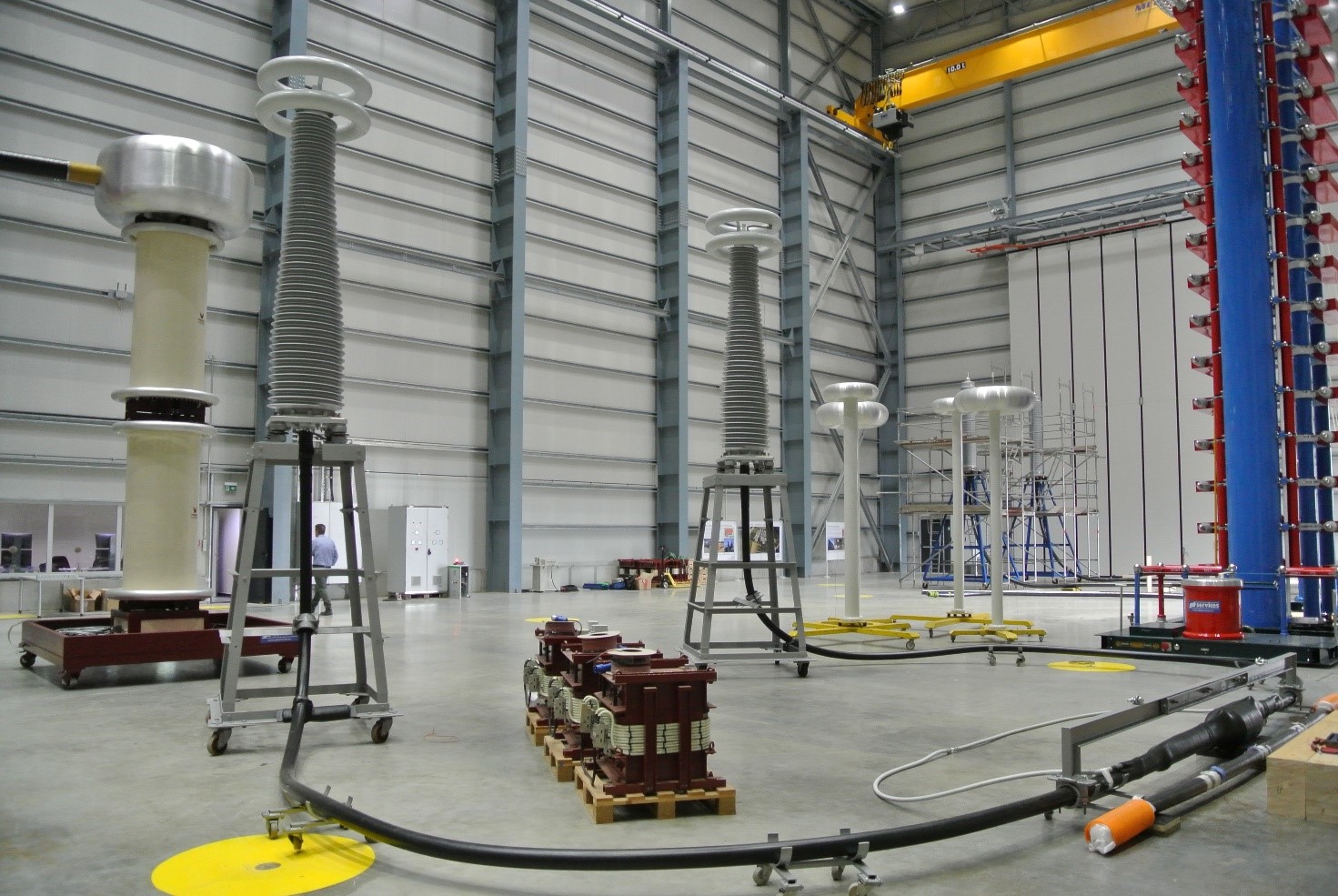 Testing HVDC cables to improve electricity grids