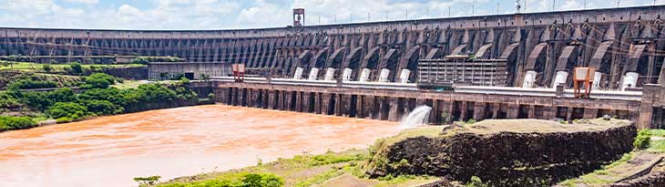 Dighe e Bacini idrici - Centrali ad acqua fluente Dighe e Bacini idrici - Centrali ad acqua fluente