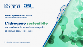 <strong>L’idrogeno sostenibile per accelerare la transizione energetica</strong>
