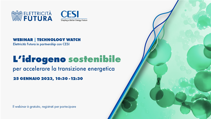 <strong>L’idrogeno sostenibile per accelerare la transizione energetica</strong>