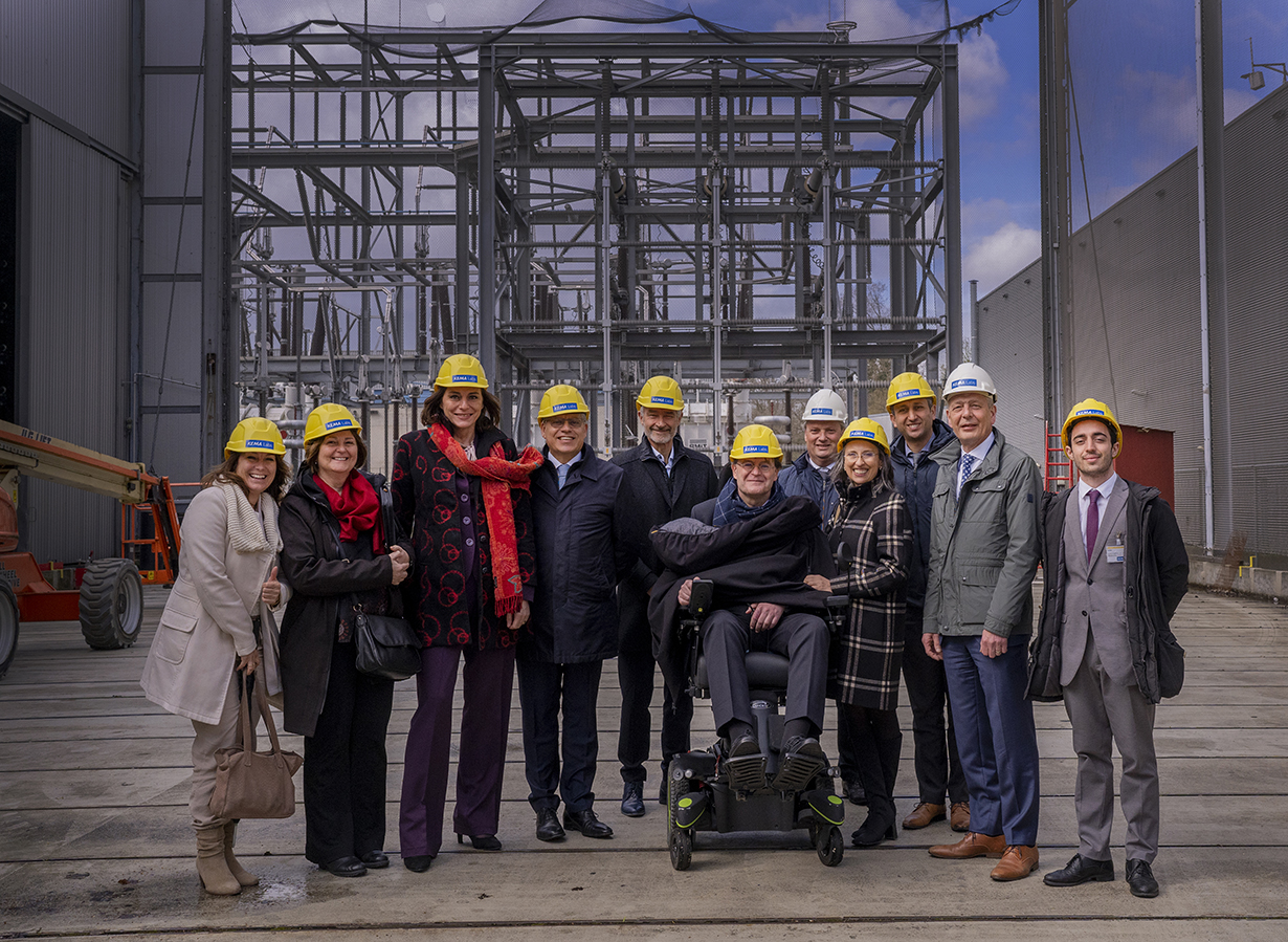 Italian Ambassador and Arnhem Deputy Mayor hosted in KEMA Labs at Arnhem