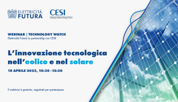 L’innovazione tecnologica nell’eolico e nel solare